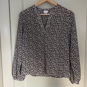 Target A New Day Sheer Leopard Blouse